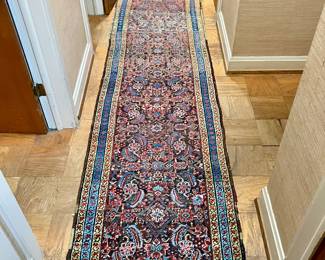 Persian runner 14’4” x 32”