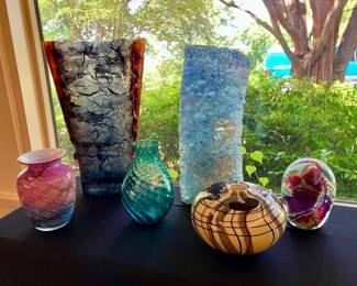 Art glass collection 