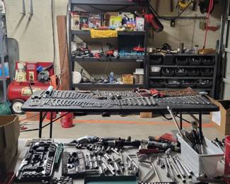 Wrenches, screw drives, sockets, hammers, files, pipe wrenches, pliers, and much more
