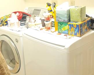 Washer and dryer