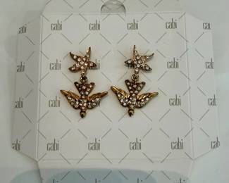 $10 - Cabi starfish and bird earrings.