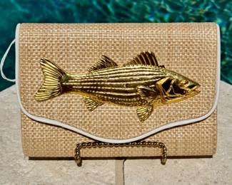 SOLD- Lisi Lerch Bosom Buddy clutch crossbody 8"