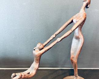 $78 - “Dance of Lift” sculpture - 11.5” tall