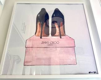 $50 - Jimmy Choo print - 24L x 24H