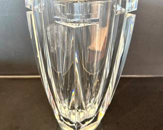 $110- Waterford crystal Metra vase, 10”