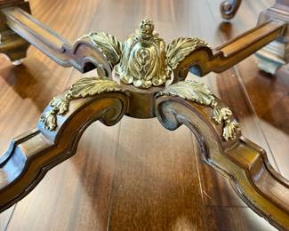 $1,000 - Maitland-Smith inlaid Neoclassical style octagonal accent table, 36L X 36W x 31H