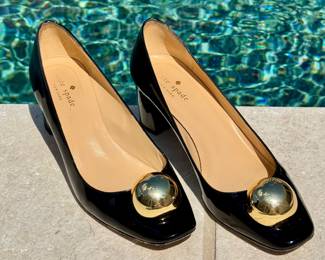 $60 - Kate Spade black patent, size 8.5