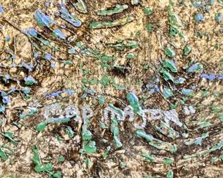 Signed piece"Map Major" by R. Hoglund