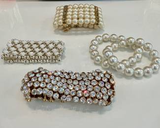 $10/each - costume jewelry bracelets, so many more!