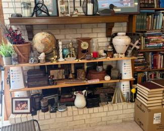 globe, decor, 