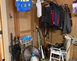 Stillwater Pioneers Flag, handicap equipment, coats