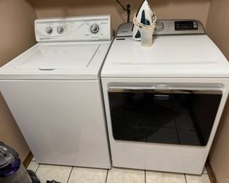 Speed Queen Washer,  iron, electric dryer