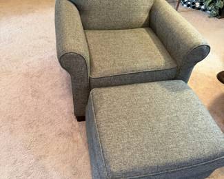 chair and ottoman