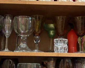 Assorted Holiday Ceramic Mugs and Glassware Collection