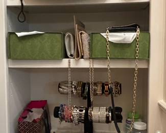 Estate Jewelry Collection and Display