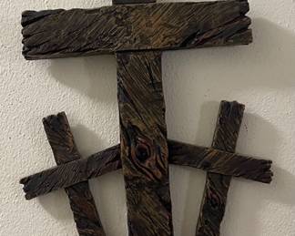 3 crosses