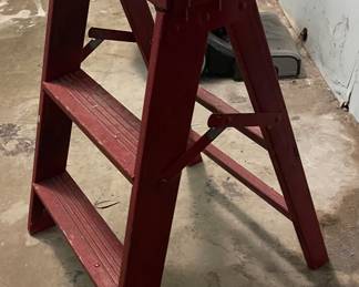 Small red ladder
