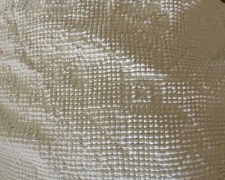 Chenille bed spread