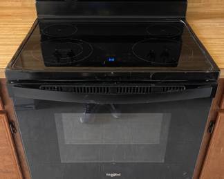 Whirlpool Glass top stove