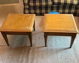Two end tables