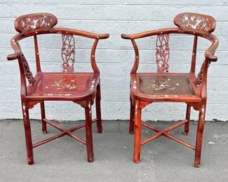 chinese corner chairs