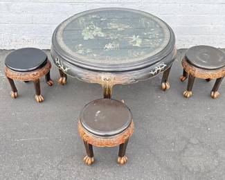 chinese lacquer table