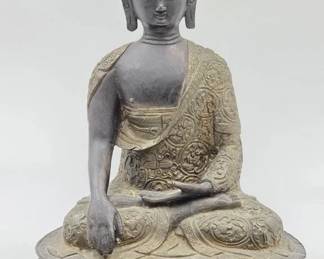 copper buddha