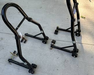Motorcycle racks