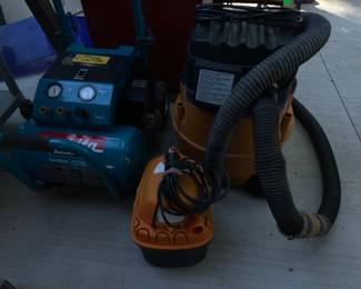 Compressor and shop vacs