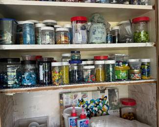 Glass for mosaic, kiln shelves