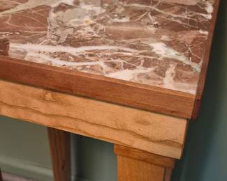 Marble top