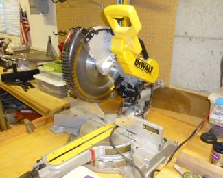 Dewalt DW718 Sliding miter saw, 12" $200