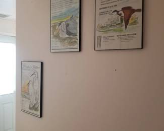 Wings 'n Water framed posters