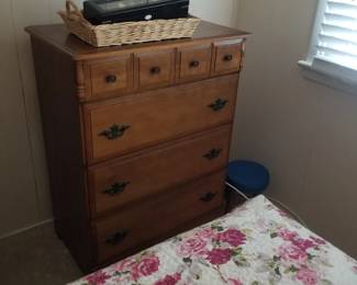 Sturdy wood dresser