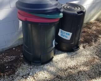 Trash cans