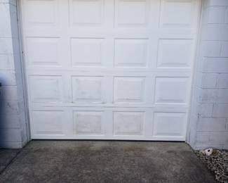 Insulated garage door