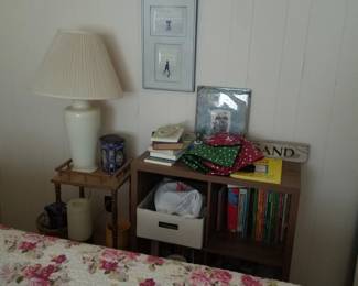 Bookcase & books