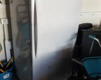 Large Wood's upright freezer