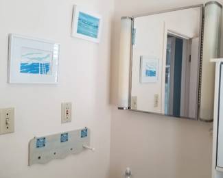 Lighted medicine cabinet