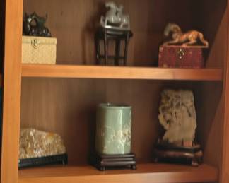 Chinese Boxwood Carved Horse Figurine