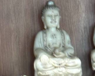 Carved Soapstone Buddha Figurine