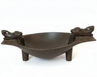 Borneo Dayak Ceremonial Bowl