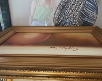 C. Benolt Floral Still Life Oil Painting second image