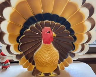 Vintage Don Featherstone, Light-Up Turkey Blow Mold