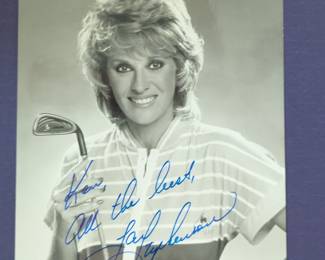 Jan Stephenson Signed Promotional Photograph with Inscription