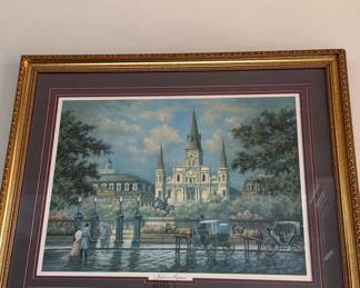 Al Federico Jackson Square Framed Print