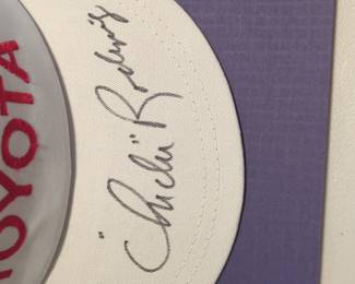Chichi Rodriguez Autographed Toyota Golf Visor