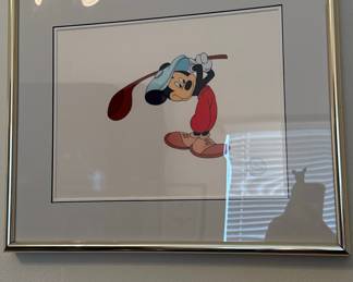 Walt Disney Studios Animation Art "Canine Caddy" Sericel