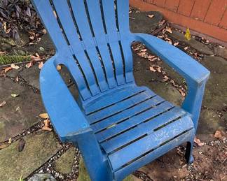 Adams RealComfort Adirondack Chairs - Set of 4, Blue
