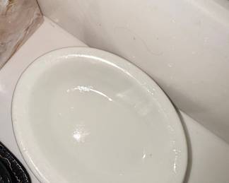 Antique Ironstone Soap Dish